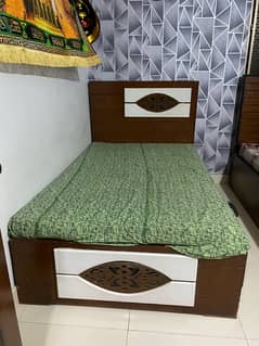 Single Bed With Mattress