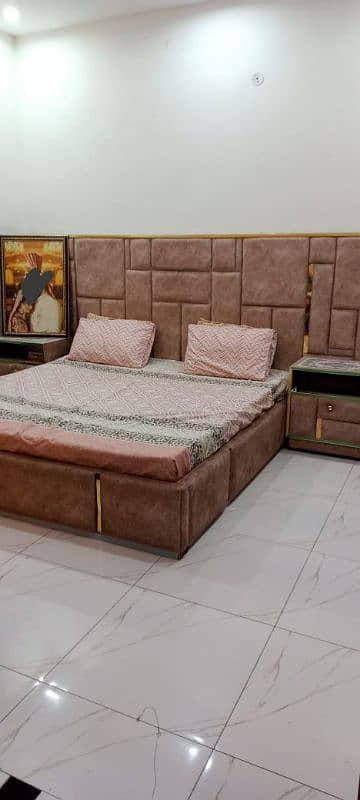 Bed set side tables dressing table 10/10 condition for sale 3