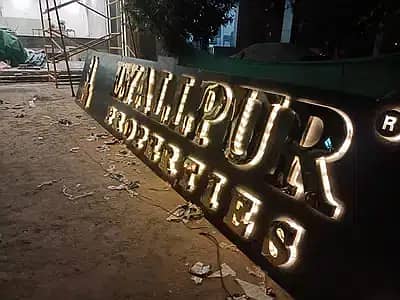 3D sign / Neon Signs backlit signs Acrylic Signs Sign boards 18