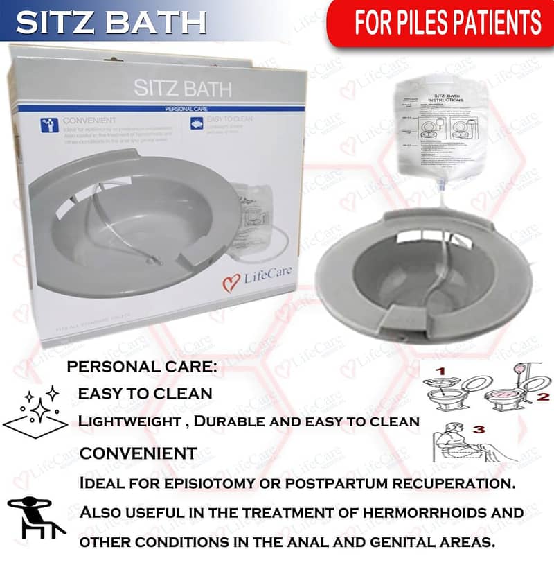 SITZ BATH TUB | piles | hemor-rhoids | fissures | fistulas 0