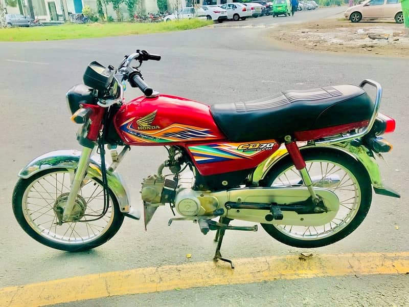 honda 70 all ovr ok bike 10/10 Condition Document clr 2