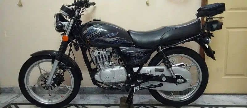 Suzuki 150 SE bike for sale good condition 2022 model Islamabad number 5