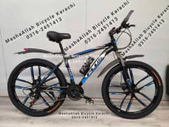 New PLUS Aluminum Full Bicycle Imported box pack New Model 2024