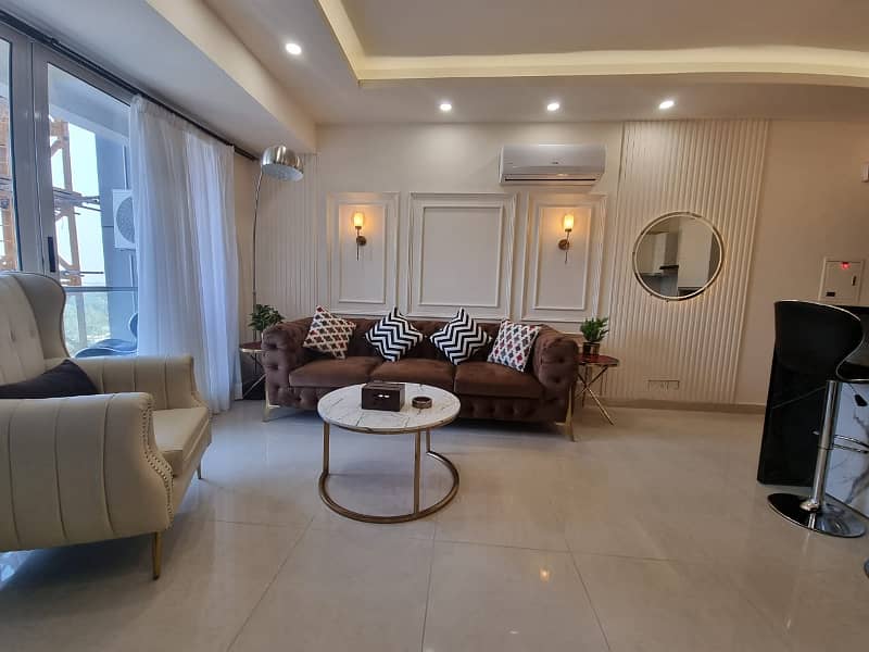 Luxury Furnished 1 Bedroom flat For Perday or Perweek in Islamabad 13