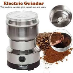 Nima Mini Electric Grinder Stainless Steel For Coffee Beans, Spices,