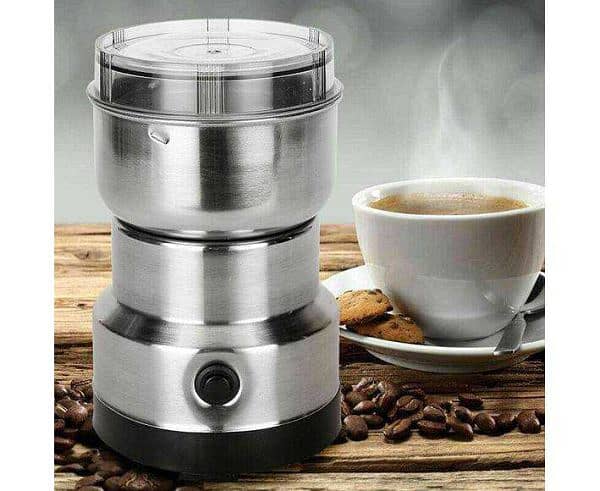 Nima Mini Electric Grinder Stainless Steel For Coffee Beans, Spices, 2