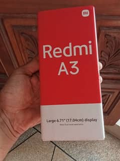 Redmi A3 4.128black color one month used 0