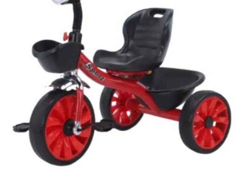 Kidz tricycle with fiber seat 1