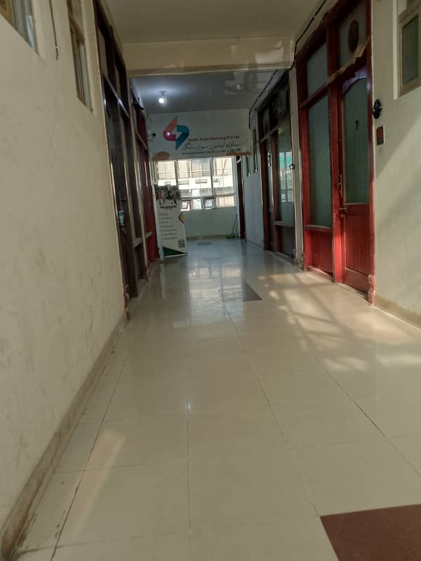 Office available for rent size 13+27 first floor punjab market prime location 2