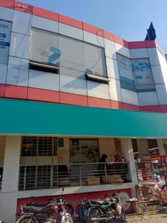 Office available for rent size 13+27 first floor punjab market prime location