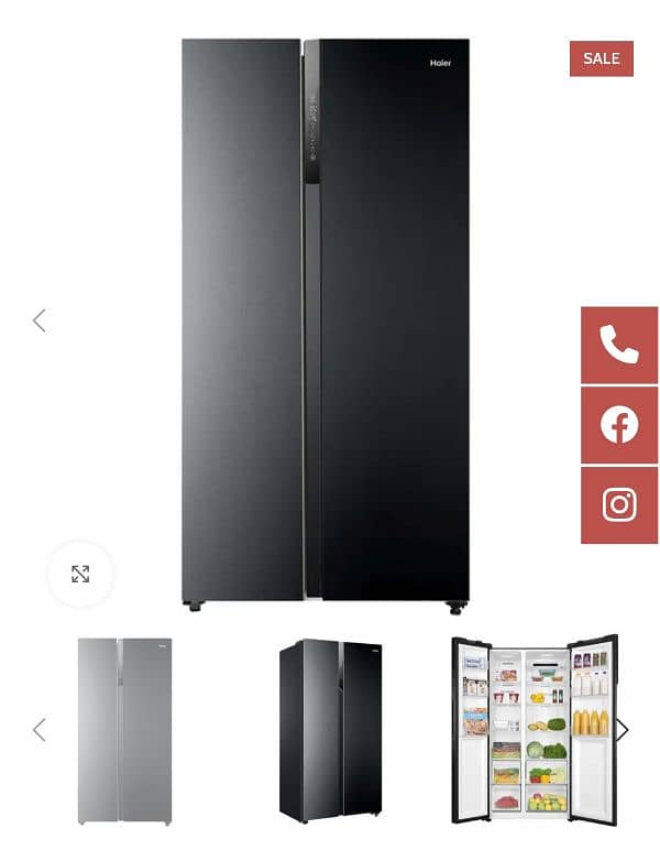 Haier double door frigde 3