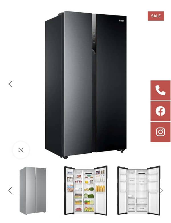 Haier double door frigde 4