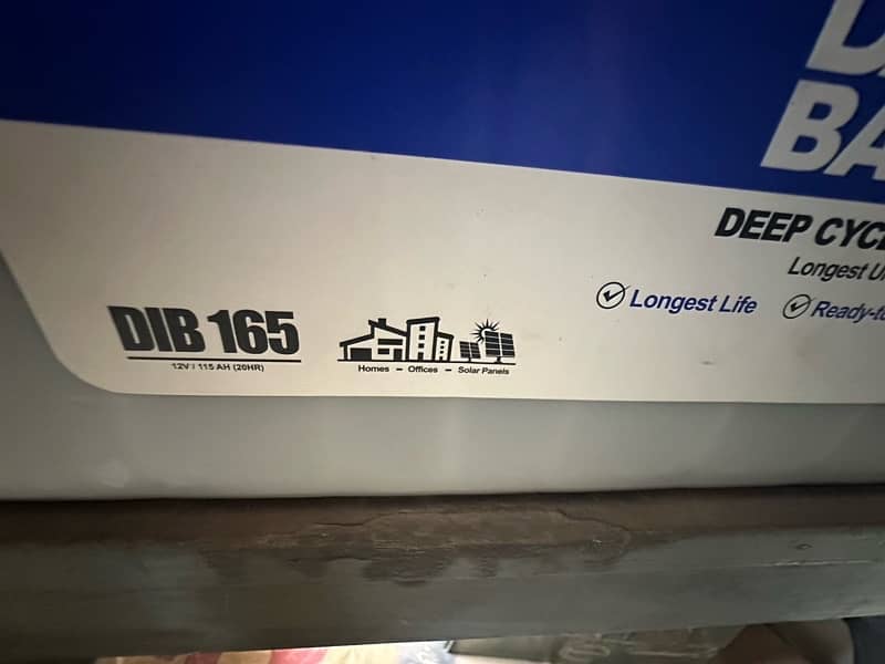 Deawoo Dib 165 | 115ampere each | 1 year used 4