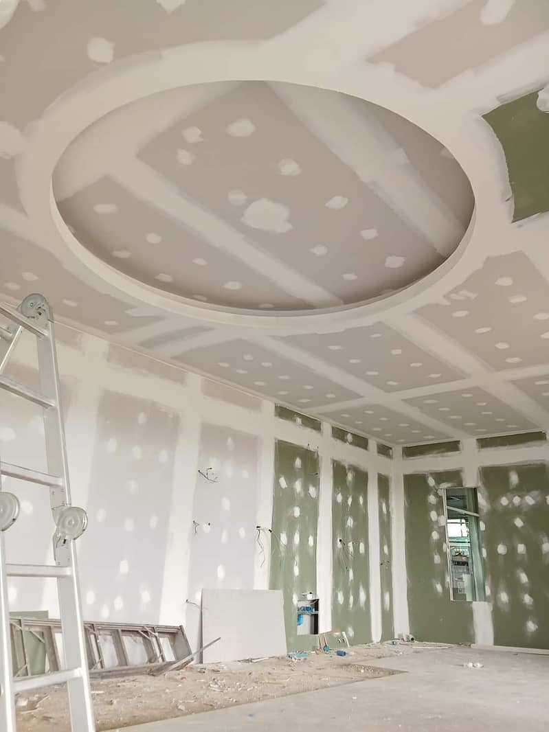 Gypsum Ceiling/Dampa Ceiling/Pop Ceiling/Fale Ceiling 7