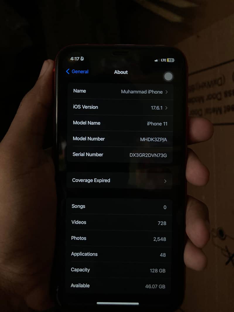 IPhone 11 Pta approved 128gb 9