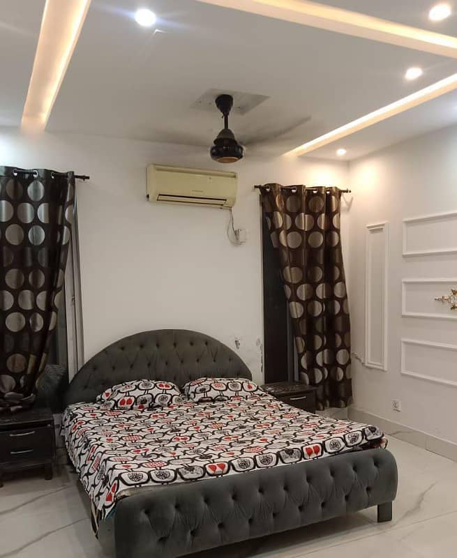 Fully Furnished 3 Beds 10 Marla Upper Portion Rent in DHA Phase 8 Airport road Lahore. 0