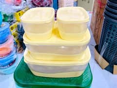 food storage containers (pack of 04)