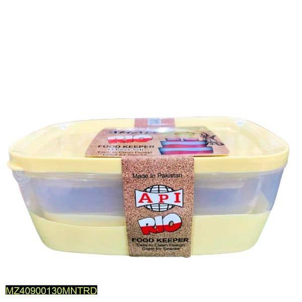 food storage containers (pack of 04) 1