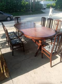 8 chairs dinning table