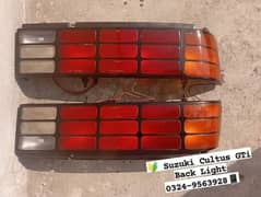 Suzuki Swift / Cultus GTi Back Light Model