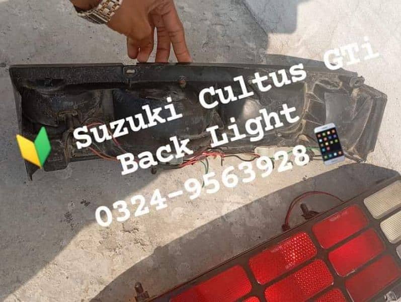 Suzuki Swift / Cultus GTi Back Light Model 3