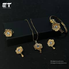 Floral Elegance Jewelry Set