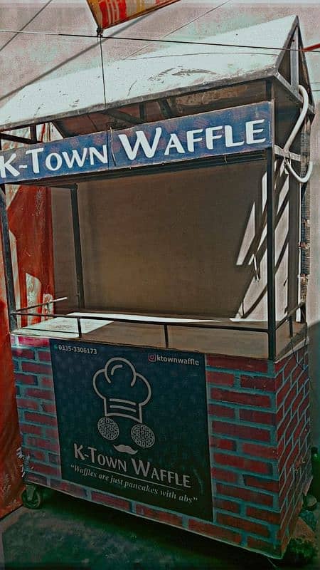 stall for waffles and fries 1