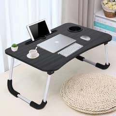 Adjustable Laptop Bed Table Lap Desk, Portable Bed Tray Table for Couc