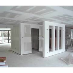 gypsum ceiling and gypsum partition and ceiling