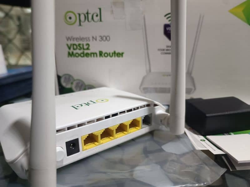 PTCL WIRELESS N 300 VDSL2 MODEM ROUTER 2