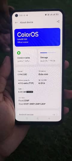 Oppo F19 pro 16/128 Urgent sale