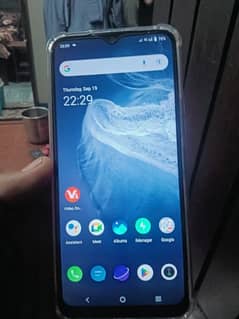 vivo y33s 10/10 condition 8/256 for sell box charger Sath ha 0