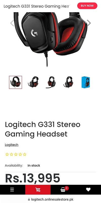 logitech g331 gaming headset. gaming headphone 2