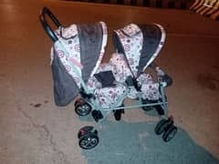 twins babies stroller