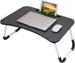 New Wood Portable Laptop Table Foldable Dormitory Bed Laptop Desk Book