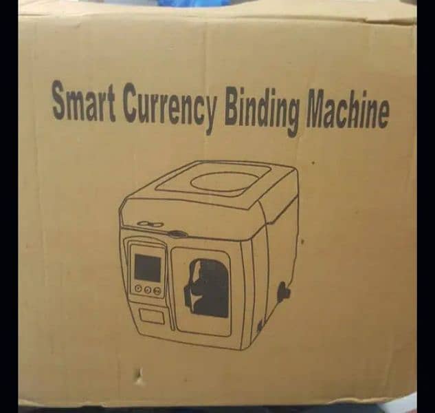 Cash Note Currency Binding Machine 7