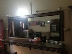 mirror and shelf new condition