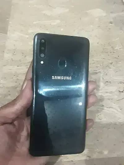 Samsung A20s with box charger 3gb ram 32gb rom 5