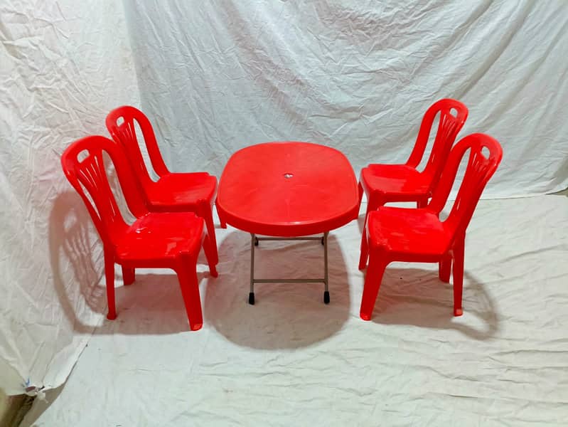 Baby plastic chair Set Red/school chair/baby chair Local/kids chair 3