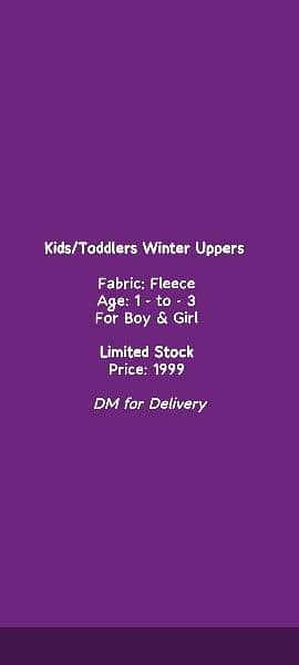 kids Winter Upper for Boy and Girl 6