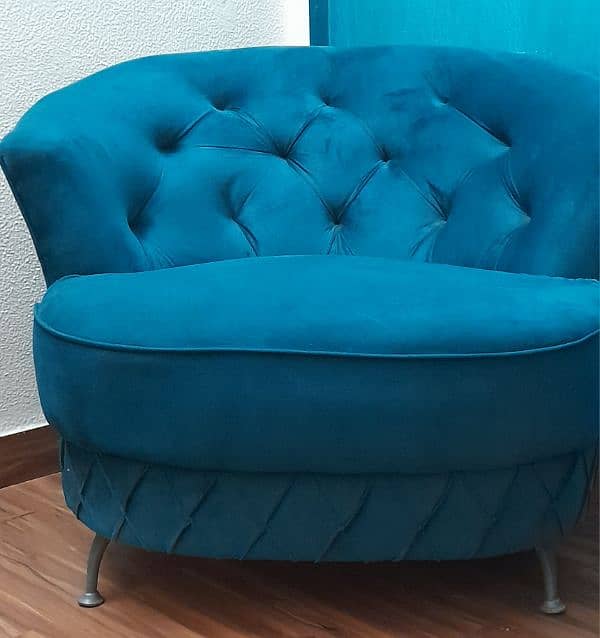 velvet sea green sofas only 2 month used 2