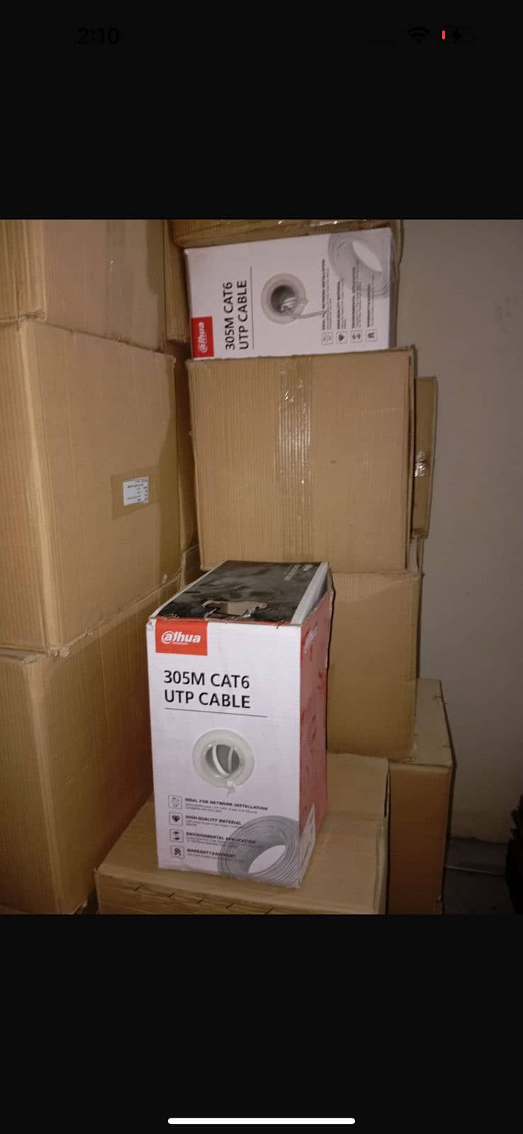 Cat 6 Cable / networking / cctv Cameras / wifi cameras / ip cameras 3