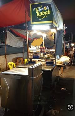 The Bun Kabab Completed Setup with Capital For Sale