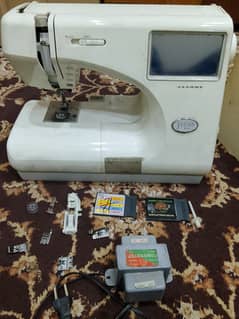 Jenome 9000 machine along with two cards