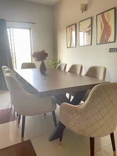 8 seater dining table - brand new