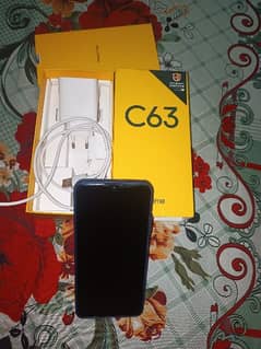 Realme c63  8+8 GB new condition 4 month use with box and accessories