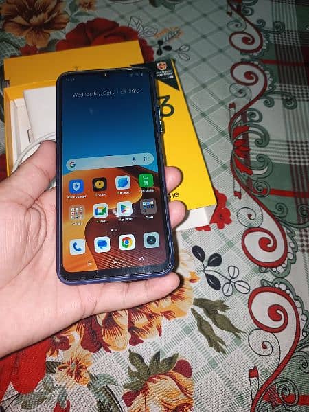 Realme c63  8+8 GB new condition 4 month use with box and accessories 4