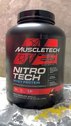 MUSCLETECH NITROTECH WHEY PROTEIN