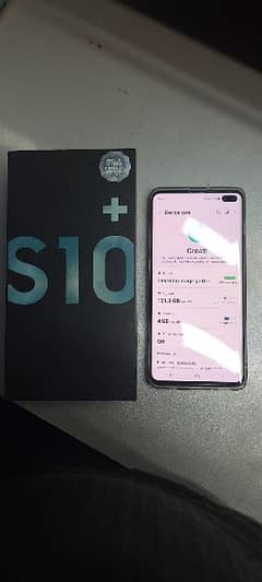 Samsung Galaxy S10 Plus 8GB Ram 128 GB ROM in good Condition