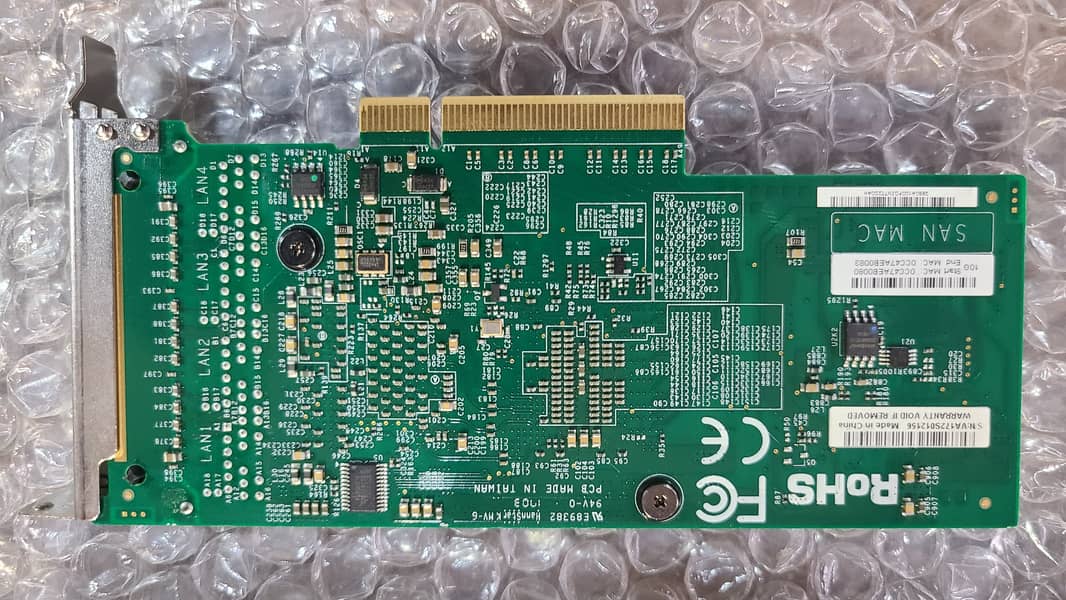 10G Lan Card | Supermicro AOC-STG-i4T 10G Ethernet Adapter PCIe x8 8